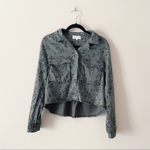 [NWT] BELLA DAHL | Crop Military Jacket - Picture 5 of 9